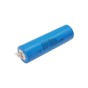 Первичная литиевая батарея 3,6 В, Размер AA, ER14505 ER14505H, 2400 мАч, 2700 мАч, с паяльной вкладкой - Product Image 2