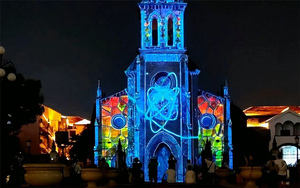 <span class=keywords><strong>Proyector</strong></span> láser <span class=keywords><strong>interactivo</strong></span> de 10000 lúmenes para mapeo de iluminación 3D en edificios, ideal para espectáculos en exteriores. - Product Image 3
