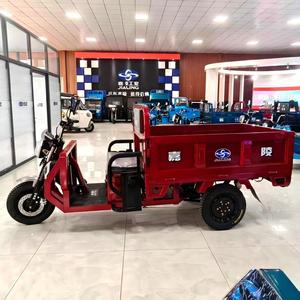 Tricycle électrique robuste 60 V 1 000 W, boîte en acier à benne basculante, convertible, pour l'agriculture - Product Image 5