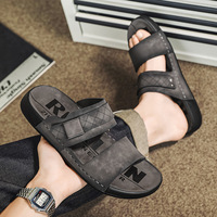 Sandales Boken à enfiler : Nouvelle tendance estivale, succès de mode en ligne, confortables, semelle souple, parfaites pour la plage