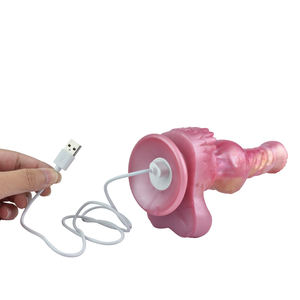 Vibratore a Forma di Lupo in Silicone Impermeabile Wireless di Grandi Dimensioni con 10 Frequenze per Masturbazione Femminile a Prezzo di Fabbrica - Product Image 4
