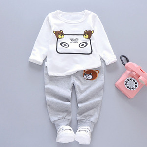 Ensemble de 3 pièces pour enfants, t-shirt, manteau, sweat-shirt, vêtements pour bébés garçons et filles, nouvelle collection automne - Product Image 6