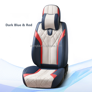 Xiangta 3D 7D 5D 9D universel Sport voiture en cuir bébé chien housse de siège protecteur ensemble Design luxe voiture coussin housse de siège - Product Image 1