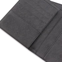 Porte-passeport RFID en cuir Saffiano de luxe personnalisé Passeport en cuir PU Porte-carte Visa