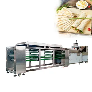 Grande capacidade automática roti lavash pão tortilla máquina para venda