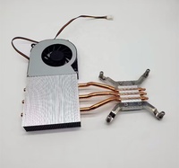 Personnaliser tout-en-un dissipateur thermique pour PC refroidisseur de CPU dissipateur de caloduc à ailettes en aluminium pour ordinateur