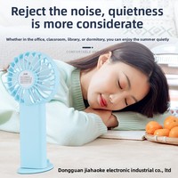 Mini ventilateur USB portable avec impression de logo, rechargeable, compact, de poche, 3 vitesses, faible bruit, ventilateur de bureau, cadeau