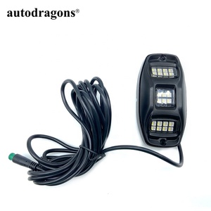 AUTODRAGONS 2022, phares LED à haute puissance, couleur blanc pur, les plus lumineux, pour les roues et le dessous de caisse des camions tout-terrain - Product Image 3