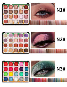 20-Color <strong>Eyeshadow</strong> Palette Diamond Dust Matte Sparkling Summer Sunrise Street Makeup Long-Lasting Vibrant Pigment Beauty - Product Image 5