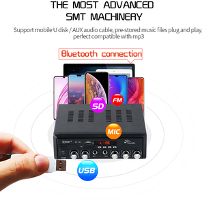 Kinter Bộ Khuếch Đại Công Suất 2 Kênh M2 Hệ Thống Âm Thanh Gia Đình Bộ Khuếch Đại Tích Hợp Karaoke Âm Thanh Nổi - Product Image 5