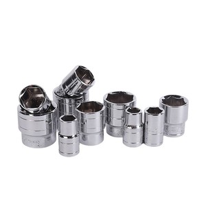 Pengchi Hardware Hex Socket Wrench Set 1/2 Inch Chrome Plated Mirror Finish Automotive Repair Industrial Grade - Product Image 1