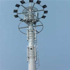 Với Bên Trong Leo Thang Di Động Mast Trạm Cơ Sở Viễn Thông Đơn Ống Tròn Thép Cực Antenna Gsm Monopole <span class=keywords><strong>Tower</strong></span> - Product Image 4