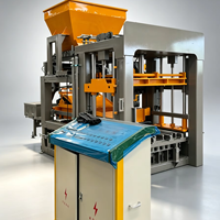 Machine automatique de fabrication de pavés en ciment Kaidong QT10-15 et ligne de production Siemens PLC haute sécurité Inde Arabie Saoudite