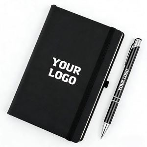 Libreta de Cuero con Tapa Dura y Logotipo Personalizado A5 A6, Venta al Por Mayor 2026, Regalo Promocional, Agenda con Banda Elástica de PU - Product Image 1