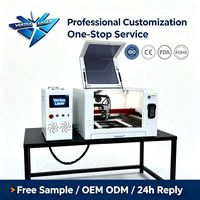 LCVTX4040 Cortadora de Fibra Óptica de Escritorio Portátil Pequeña con Optimización de Corte por IA, Control CNC, Potencia de 800-1500W, Refrigeración por Aire, Alta Capacidad de Corte de Metal