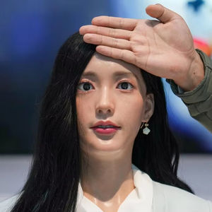 Spedizione gratuita realistica AI servizio di elettronica intelligente Robot Display manichino testine in Silicone per la sfilata di moda vero Robot - Product Image 4