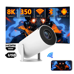 2024 מגקוביק מיני hy300 proyector portatil hy 300 pro 4k מלא hy pro 4K מלא אנדרואיד funda מקרן וידאו - Product Image 1