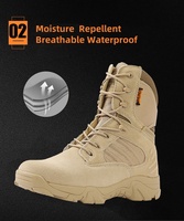 WANZHUO – Stock suffisant – Bottes tactiques de sécurité antidérapantes pour hommes, idéales pour le désert, la randonnée, la course et l'entraînement