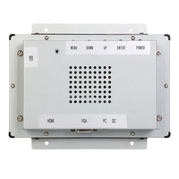 Monitor de Pantalla Táctil Industrial de 7 Pulgadas con Marco Abierto, HDMI, VGA, DVI, USB para Kiosco y Equipos de Autoservicio