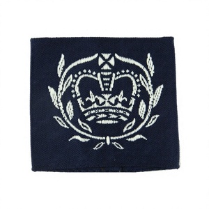 ตราสัญลักษณ์ ATC Crown in Wreath ผ้าทอคุณภาพสูง ผ้าสักหลาดแบบไม่ทอ สั่งทำพิเศษ เย็บติดหรือรีดติด ตราเข็มกลัดนิรภัย 3 มิติ คุณภาพเยี่ยม - Product Image 1