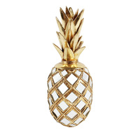 Figurines de fruits en résine dorée SWAITE, sculptures de pomme, poire, ananas, décorations de table modernes pour le salon, décoration de la maison, cadeaux