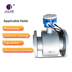 Split Electromagnetic Flowmeter Liquid Water Pipeline Digital Display Flow Meter DN50/80/100