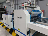 Machine de laminage thermique semi-automatique électrique ZSFB-720 avec moteur, nouvelle emballage pour textiles