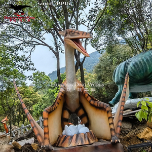Jurassic Park película 3D animatronic modelo de dinosaurio de goma de silicona - Product Image 4