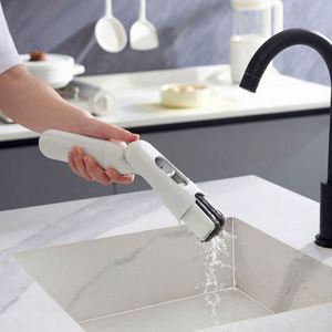 Desktop Plastic <b>Pole</b> Water-spraying Mop Easy Cleaning No Hand Washing Required Suitable for Kitchen Bathroom Toilet Glass - Product Image 1