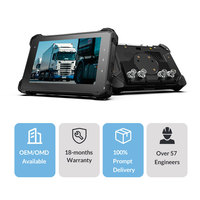 Tableta Robusta con GPS de 7 Pulgadas, Quad Core, IP67, Linux Yocto, con Amplia Gama de Puertos de Entrada/Salida para Gestión de Flotas IoV