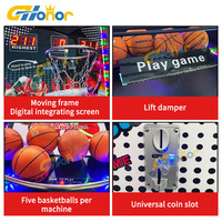 Machine de basketball de luxe durable et performante pour le divertissement et le plaisir