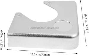 Accesorios <span class=keywords><strong>para</strong></span> mesa de billar, mesa de billar, esquinas cromadas, placa protectora, revestimientos de billar, esquina de mesa de billar de repuesto - Product Image 5