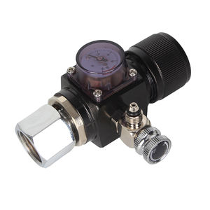 Regulador de presión de Gas <span class=keywords><strong>CO2</strong></span>, 3500 Psi, de alta presión, de aluminio ajustable - Product Image 2