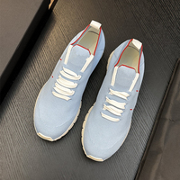 Sneakers de marque de créateur, légères, à semelle souple, respirantes, chaussures de sport décontractées pour hommes, style italien, luxe original