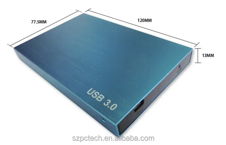 320GB 2,5-Zoll-Festplatte externe tragbare USB 2.0 oder USB 3.0