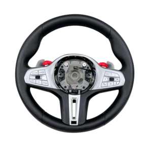 Volante de Cuero YLC a <span class=keywords><strong>Precio</strong></span> de Fábrica, Compatible con <span class=keywords><strong>BMW</strong></span> F20 F22 F23 F30 F33 F34 X1 F48 X5 F15 X3 F25 M3 F80 E90 E70, Accesorio para Auto - Product Image 3