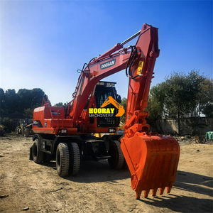 Excavadora de ruedas Doosan 210W-7 usada, excavadora de segunda mano Doosan 210W-7 150W-7 a la venta - Product Image 1