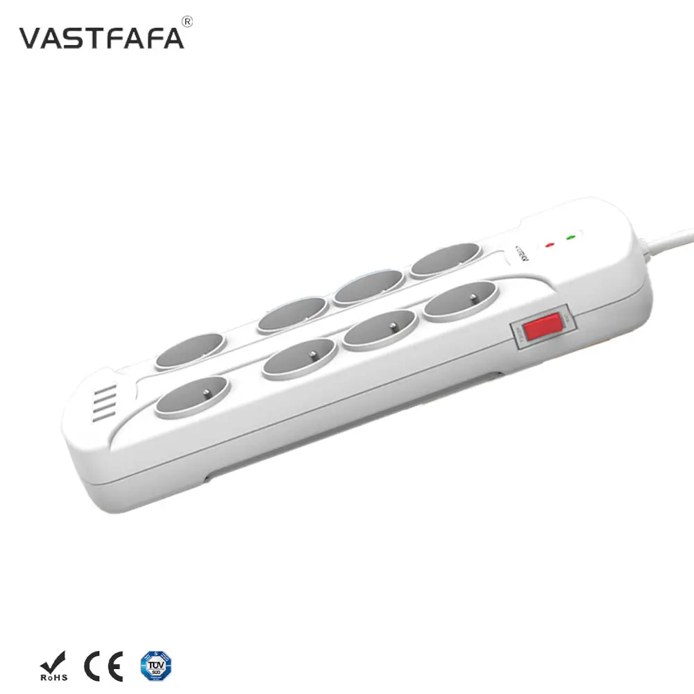 Vastfafa新着サージ保護装置DCソケットテスタープラグカバーフレンチ