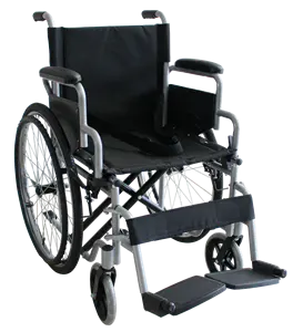兄弟医疗20年工厂优质钢轮椅印花框架家庭护理椅轮