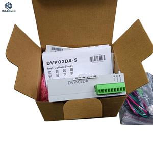 Module PLC DVP02DA-S, contrôleur logique programmable, module de contrôle industriel, module de sortie analogique, neuf avec emballage complet - Product Image 1