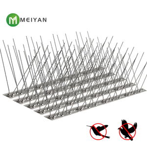 Pointes répulsives pour oiseaux en acier inoxydable pour pigeons <span class=keywords><strong>Anti</strong></span>-pigeons Panneaux solaires Pointes pour oiseaux - Product Image 2