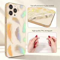 Zhimei 190x120MM Película Protectora Transparente para la Parte Trasera del Teléfono Móvil, Película Protectora Trasera para Máquina de Corte por Plotter de Fábrica