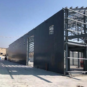 Pre Engineering Metal Steel <strong>Structure</strong> Complex Building with Rolling Steel Gate in Israel - Product Image 2