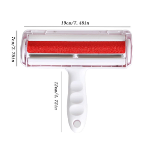 Portable <b>Pet</b> Hair Remover Roller Self Cleaning Lint <b>Brush</b> for Dog Cat Fur Removal Couch Carpet Bed Furniture Cleaning - Product Image 3