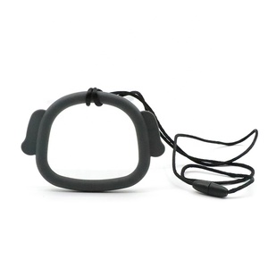 Collar de dentición de bebé suave colgante de mordedor de silicona 100% sin BPA para mamás lactantes - Product Image 3