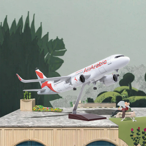 Modèle d'<span class=keywords><strong>avion</strong></span> en résine Virgin Australia B737 à l'échelle 1/85, 47 cm, avec boîte cadeau pour collection - Product Image 6