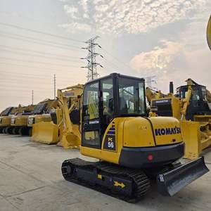 Excavatrice Komatsu PC56 de 5,5 tonnes à vendre, petite pelle mécanique à bas prix, fabriquée au Japon, pelle mécanique d'origine - Product Image 2