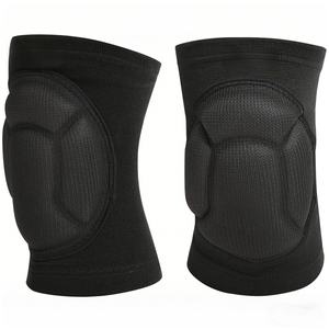 Genouillères de protection pour hommes et femmes, pour la salle de sport, l'entraînement, le fitness, éponge épaisse, antidérapantes, compression, protection, soutien du genou, manchon de soutien sportif - Product Image 1