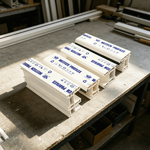 <span class=keywords><strong>Profilé</strong></span> d'extrusion plastique en <span class=keywords><strong>PVC</strong></span> de haute qualité, nouveau design, sans plomb, <span class=keywords><strong>rectangulaire</strong></span>, en forme de H, avec chanfreinage poli - Product Image 1