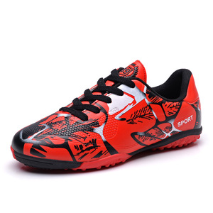 Chaussures <span class=keywords><strong>de</strong></span> football 163 à tige basse en cuir avec crampons adhésifs, crampons longs, crampons cassés, grande <span class=keywords><strong>taille</strong></span>, chaussures <span class=keywords><strong>de</strong></span> sport pour garçons et filles - Product Image 4